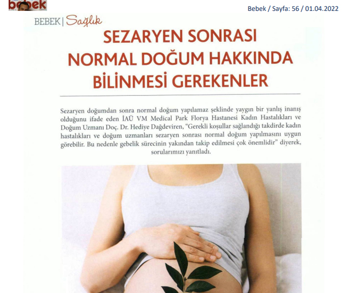 Sezaryen Sonrası Doğum